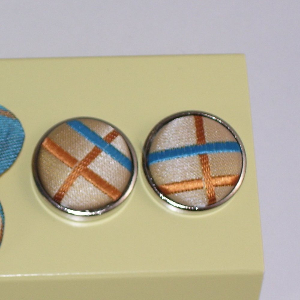 St. Patrick Peach Stripe Neck Tie & Sock Box 5 Set - Picture 7 of 8